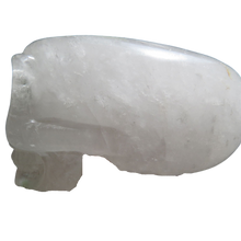 Load image into Gallery viewer, Hand Carved Crystal Elongated Skull