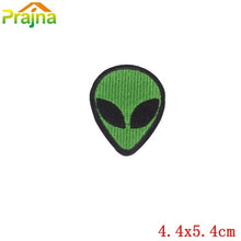 Load image into Gallery viewer, A World Of Alien Embroidered Iron On Patches..
