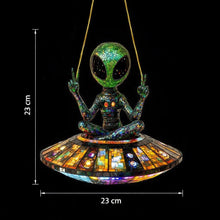 Load image into Gallery viewer, Alien UFO  Sun Catcher
