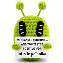 Load image into Gallery viewer, The Cutest Little Handmade Crochet Aliens...
