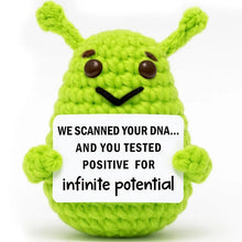 Load image into Gallery viewer, The Cutest Little Handmade Crochet Aliens...
