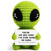 Load image into Gallery viewer, The Cutest Little Handmade Crochet Aliens...
