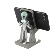 Load image into Gallery viewer, Alien Smart Phone Holder/Desk Tidy
