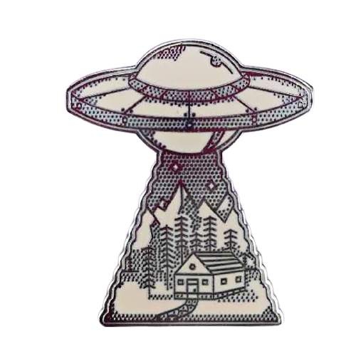 U.F.O. Enamel Pin