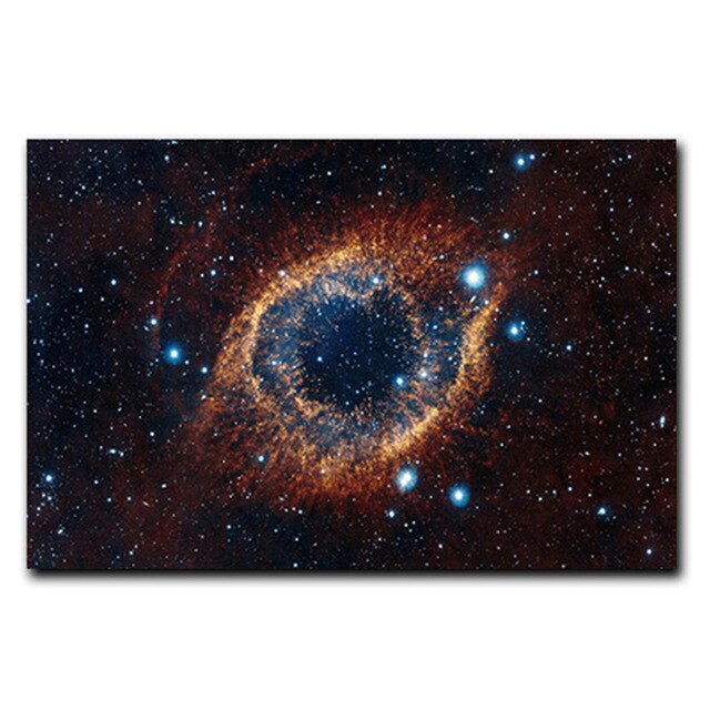 Abstract Eye Nebula Printed H.D.Canvas