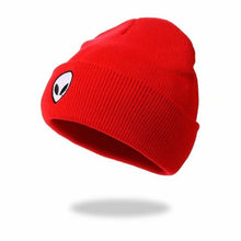 Load image into Gallery viewer, Beanie Hat With Alien Embroidery
