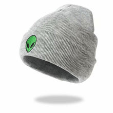 Load image into Gallery viewer, Beanie Hat With Alien Embroidery
