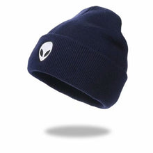 Load image into Gallery viewer, Beanie Hat With Alien Embroidery
