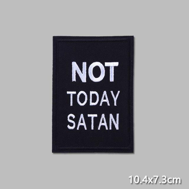 A World Of Alien Embroidered Iron On Patches..