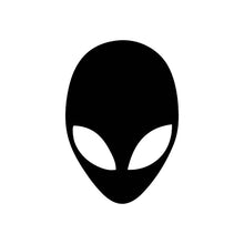 Load image into Gallery viewer, Alien Head Vinyl Decals Car Stickers.
