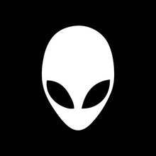 Load image into Gallery viewer, Alien Head Vinyl Decals Car Stickers.
